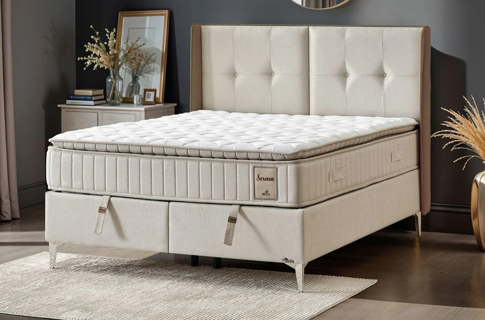 Armis Set 140*190 Serena Bej-Kahve