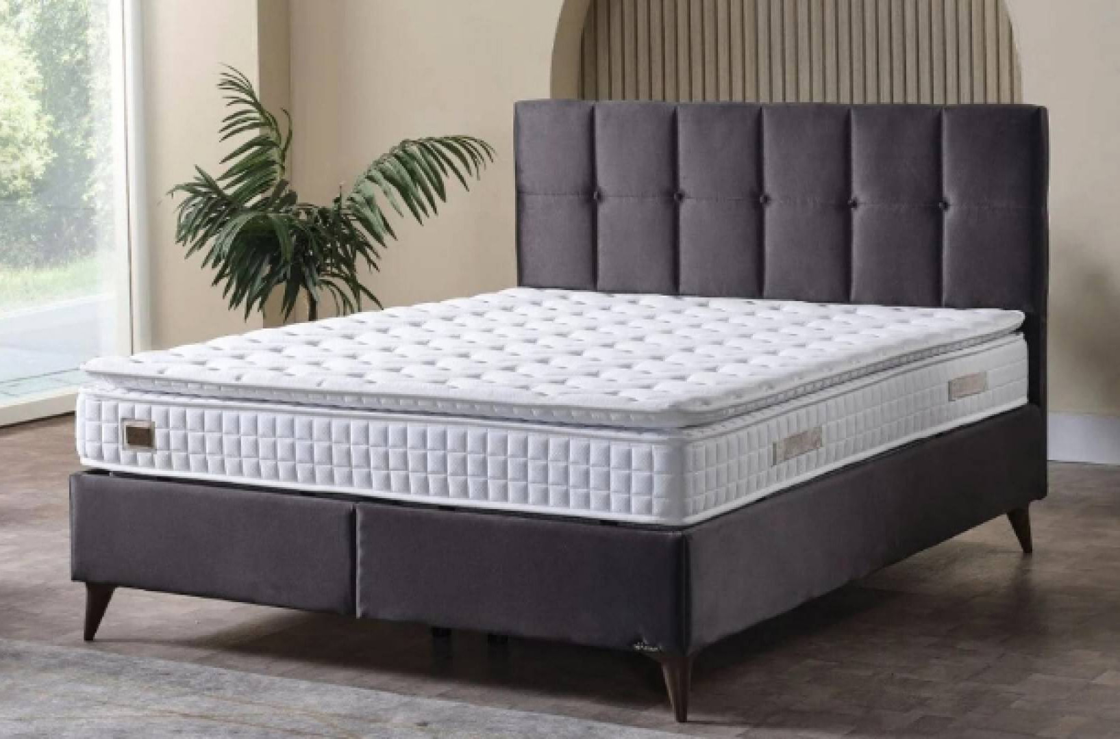 Armis Set 120*200 Max-Sleep Antrasit STR104