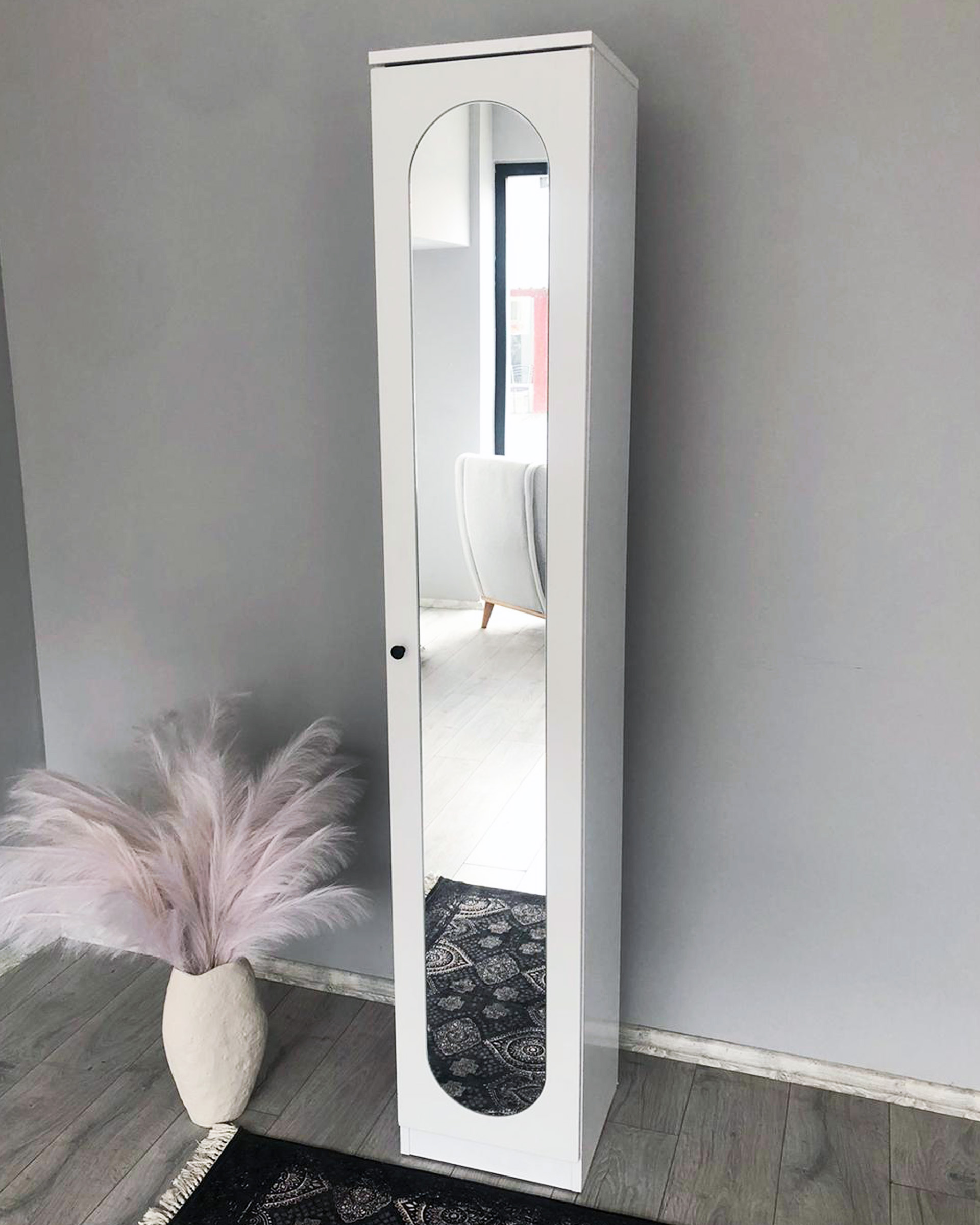 Didim Portmanto Beyaz 1.Modül