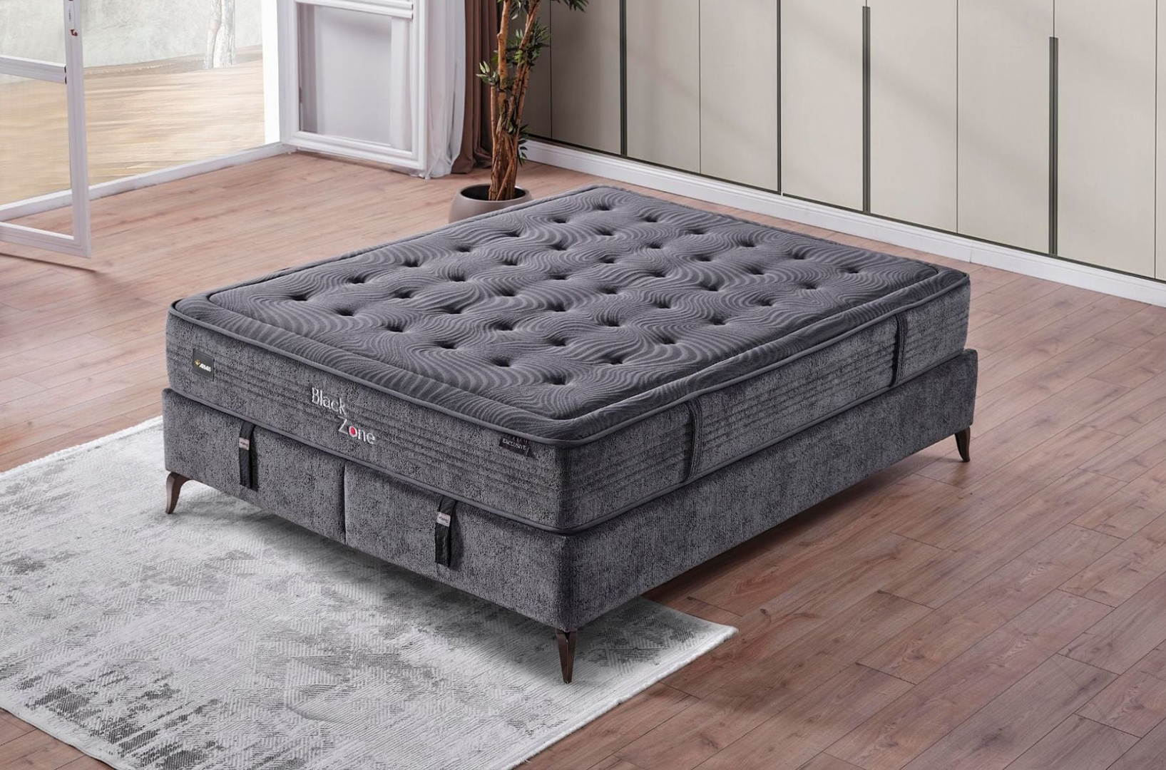 Armis Yatak 180*200 Black Zone