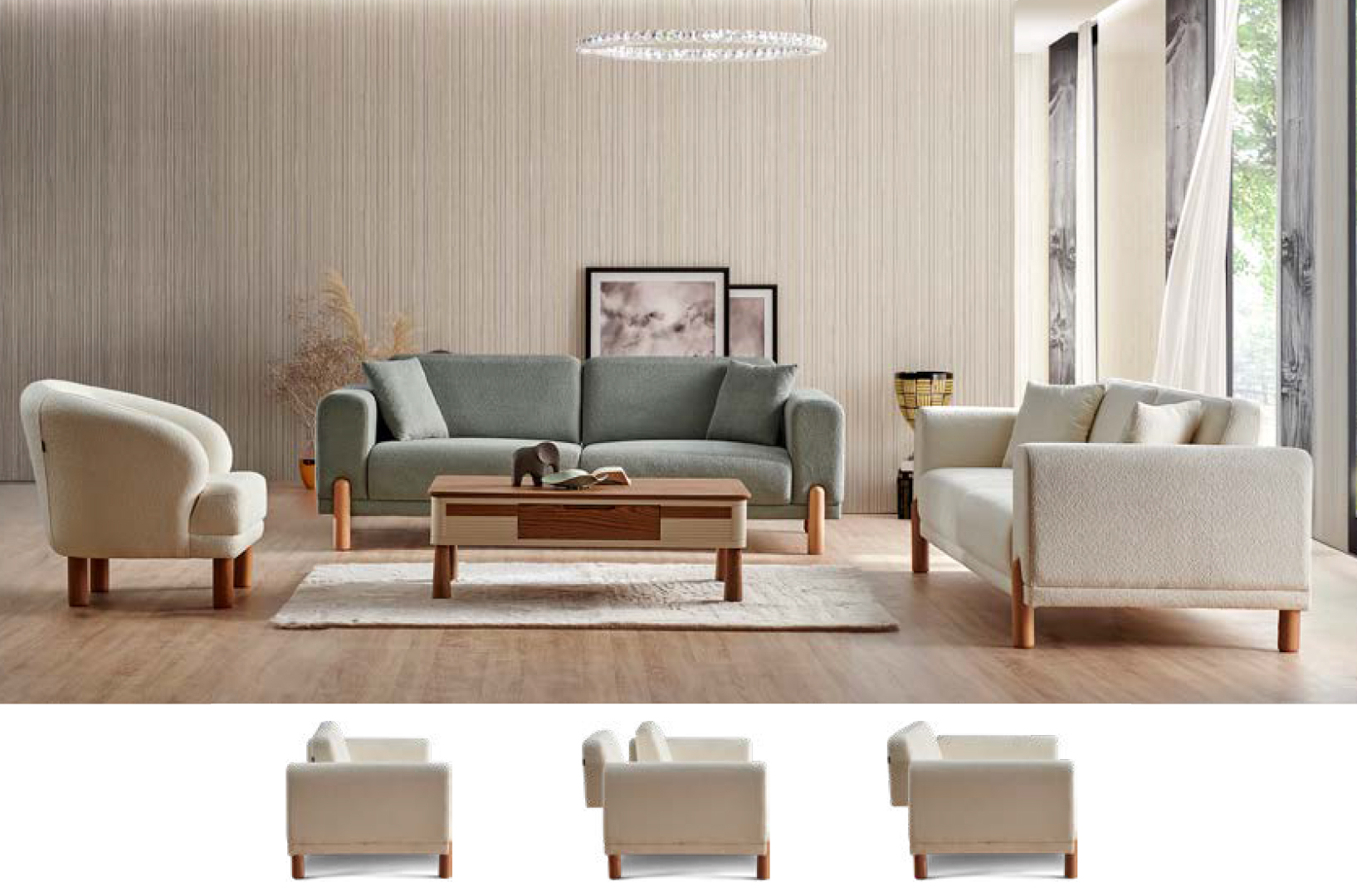 Relax Koltuk Takımı 3+2+1