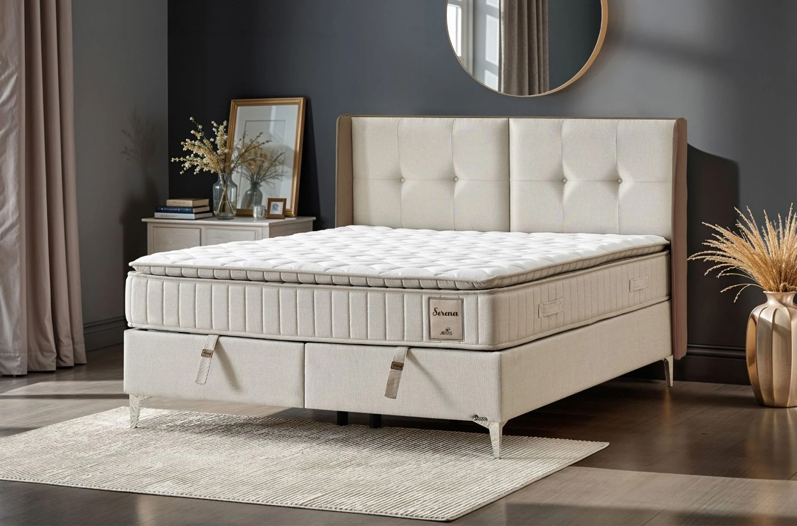 Armis 5 li Set 150*200 Serena Bej-Kahve