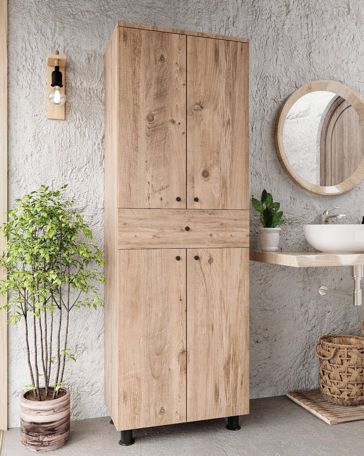 İrem Banyo Dolabı Mia (Sepetsiz)