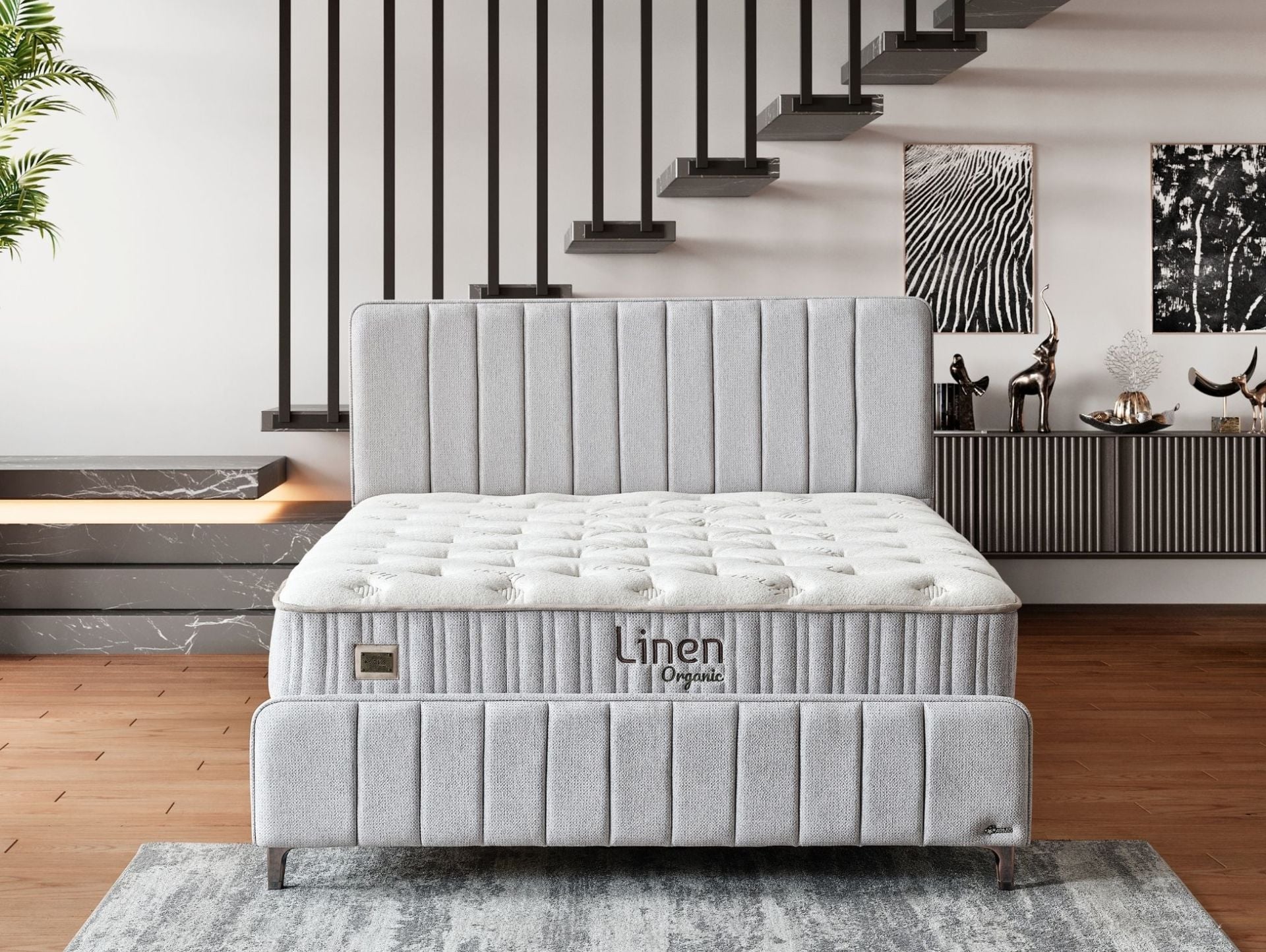 Armis Yatak 140*190 Linen Organic
